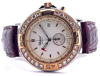 Chopard Mille Miglia 13/8199 31mm Yellow gold and Stainless steel White