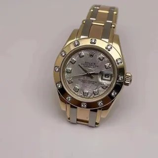 Rolex Pearlmaster 80318 29mm Yellow gold