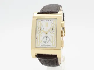 Bulgari Rettangolo RTC49G 18k yellow gold White