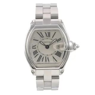 Cartier Roadster W62016V3/2675 36mm Stainless steel Silver