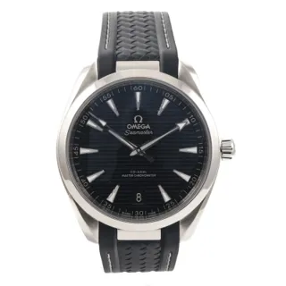 Omega Aqua Terra 220.12.41.21.01.001 41mm Stainless steel Black