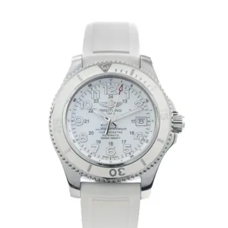 Breitling Superocean II A17365 42mm Stainless steel White