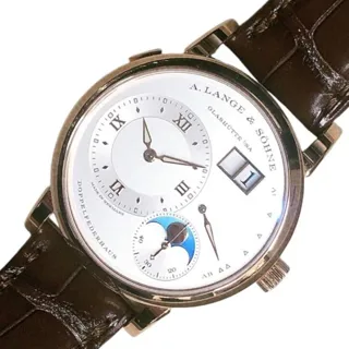 A. Lange & Söhne Lange 1 192.032 38.5mm Rose gold Silver