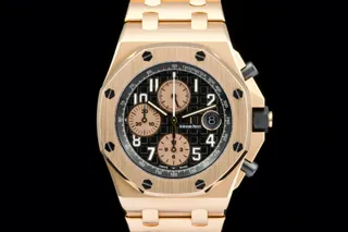 Audemars Piguet Royal Oak Offshore 26470OR.OO.1000OR.03 42mm Rose gold Black and Golden