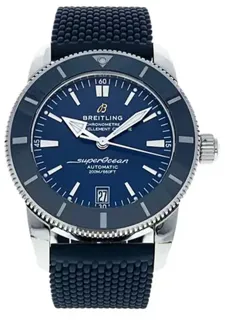 Breitling superoc AB2020 46mm Stainless steel Blue