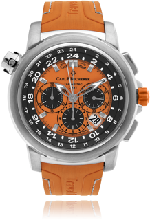 Carl F. Bucherer Patravi 00.10620.08.93.03 Stainless steel Orange