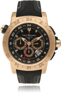 Carl F. Bucherer Patravi 00.10633.03.33.02 Rose gold Black