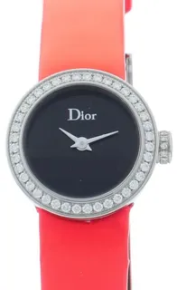 Dior La D De Dior CD040110A011 19mm Stainless steel Black