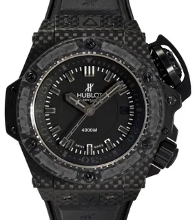 Hublot King Power 731.QX.1140.RX 48mm Carbon fiber Black