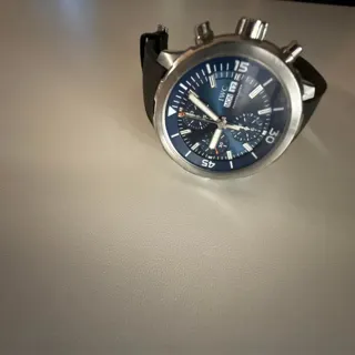 IWC Aquatimer IW376805 44mm Stainless steel Blue