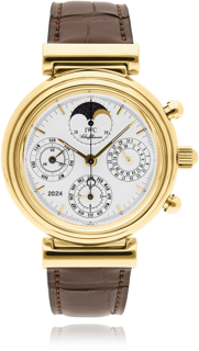 IWC Da Vinci Perpetual Calendar IW375001 Yellow gold White