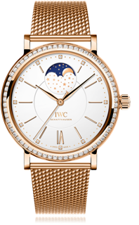 IWC Portofino IW4590-10 37mm Yellow gold Silver