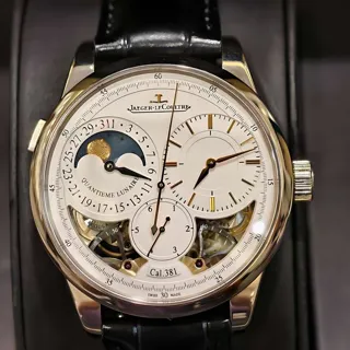 Jaeger-LeCoultre Duomètre 604.34.20 40.5mm White gold White