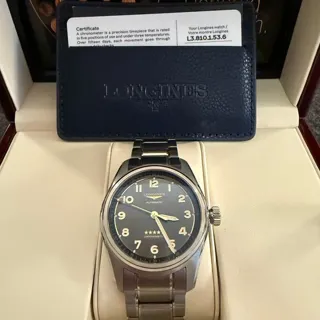 Longines Spirit L38101536 40mm Titanium Gray