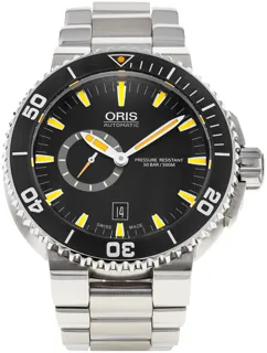 Oris Aquis Small Second 01 743 7673 4159-07 8 26 01PEB Ceramic and Stainless steel Black