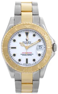 Rolex Midsize Yacht-Master 68623 Stainless steel and 18k yellow gold White