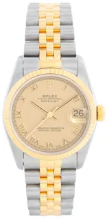 Rolex Datejust 31 68273 Stainless steel and 18k yellow gold