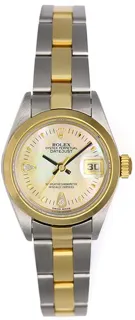 Rolex Lady-Datejust 79163 Stainless steel and 18k yellow gold White