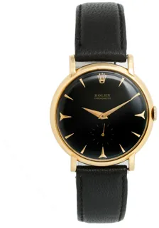 Rolex Precision 9082 Yellow gold Black