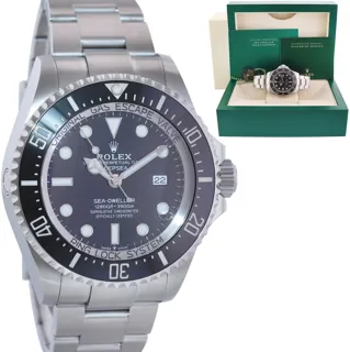 Rolex Sea-Dweller Deepsea 126660 Stainless steel Black