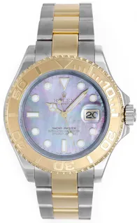 Rolex Yacht-Master 40 16623 Stainless steel and 18k yellow gold Tahitian mother of pearl