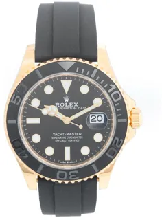 Rolex Yacht-Master 42 226658 Yellow gold Black