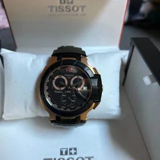 Tissot T-Race T0484172705706 42mm Stainless steel Black