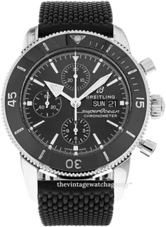 Breitling Superocean Heritage A13313121B1S1 44mm Stainless steel Black