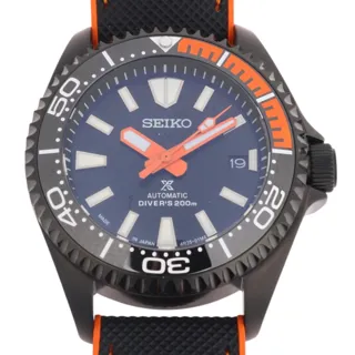 Seiko Divers 42mm Stainless steel Black