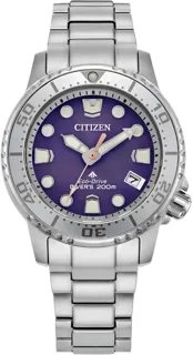 Citizen Promaster E02027-50X Stainless steel Purple