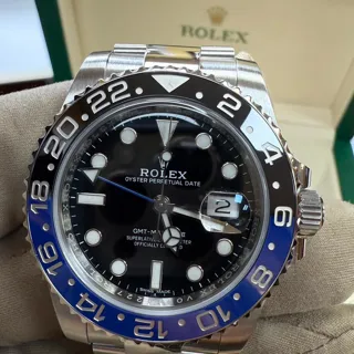 Rolex GMT-Master II 116710BLNR Stainless steel Black