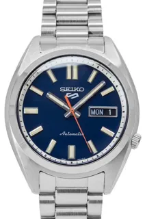 Seiko 5 Sports SRPK87K1 37mm Stainless steel Blue