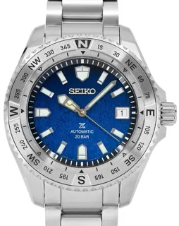 Seiko Prospex SLA071J1 42mm Titanium Blue