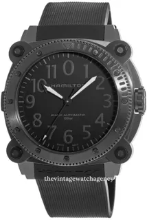 Hamilton Khaki Navy BeLOWZERO H78505330 Titanium Black