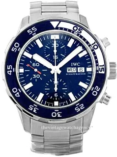 IWC Aquatimer IW376710 44mm Stainless steel Blue