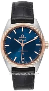 Omega Globemaster 130.23.39.21.03.001 39mm brushed/polished steel Blue