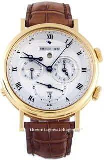 Breguet Classique 5707ba/12/9v6 39mm Yellow gold Silver