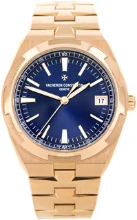 Vacheron Constantin Overseas 4520V/210R-B705 41mm Rose gold Blue