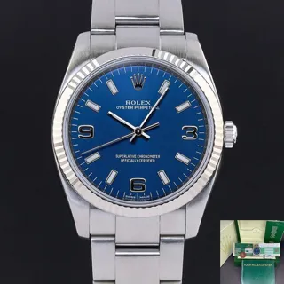 Rolex Air King 114234 ( DIAL) 34mm Stainless steel Blue