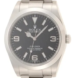 Rolex Explorer 214270 39mm Stainless steel Black