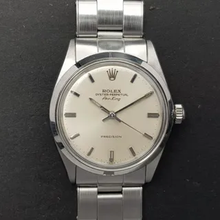 Rolex Air King 5500 34mm Stainless steel Silver