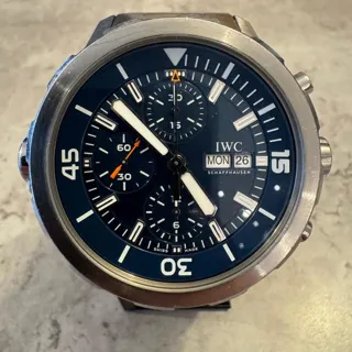 IWC Aquatimer IW376805 44mm Stainless steel Blue