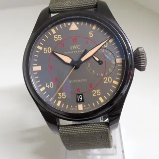 IWC Pilot 5019 48mm Ceramic Green