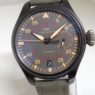 IWC Pilot 5019 48mm Ceramic Green