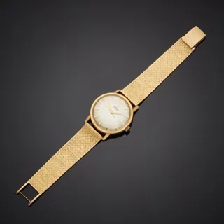 Omega 18k yellow gold Silver