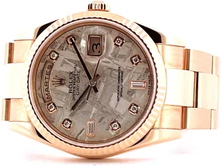 Rolex Day-Date 36 118235 36mm Rose gold Gray