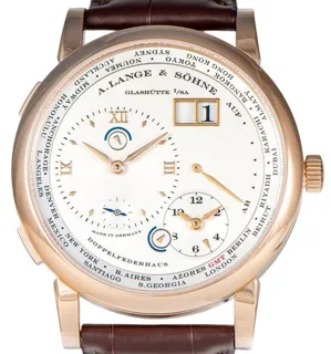 A. Lange & Söhne Lange 1 116.032 42mm Rose gold Silver