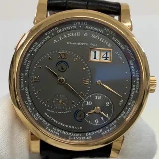 A. Lange & Söhne Lange 1 116.033 42mm Rose gold Gray