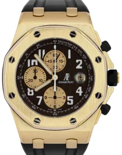 Audemars Piguet Royal Oak Offshore 26007BA.OO.D088CR.01 42mm Yellow gold Brown