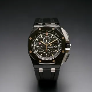 Audemars Piguet Royal Oak Offshore 26400AU.OO.A002CA.01 44mm Carbon fiber and Ceramic and Titanium Black